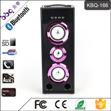 Rechargeable USB/TF/FM raido/ bluetooth sound speaker system